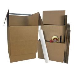 UBMOVE Wardrobe Moving Boxes Kit #1 is a practical kit because of the wardrobe box.