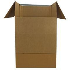 UBMOVE wardrobe box is the best way to pack clothes. 