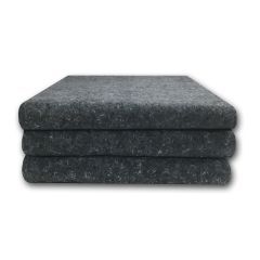 Pack of 3 UBMOVE textile blankets. are used by movers to protect furniture during transit.