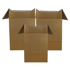 UBMOVE wardrobe boxes are the best choice to transport and protect your clothes during transit.