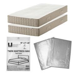 UBMOVE Twin mattress cover bag keeps your mattress clean and free from dust. 