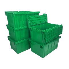 Green plastic boxes UBMOVE |