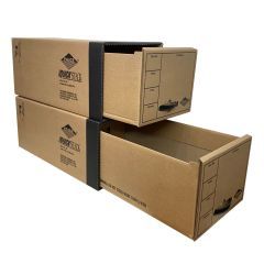 UBMOVE Quick Stack File Boxes, 2 Pack To Save your files In your Move