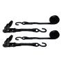 Our retractable ratchet strap enables you to tie down and release fast, easily, and securely UBMOVE