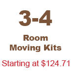3 Moving Boxes and Supplies Kits 3 Moving Boxes and Supplies Kits